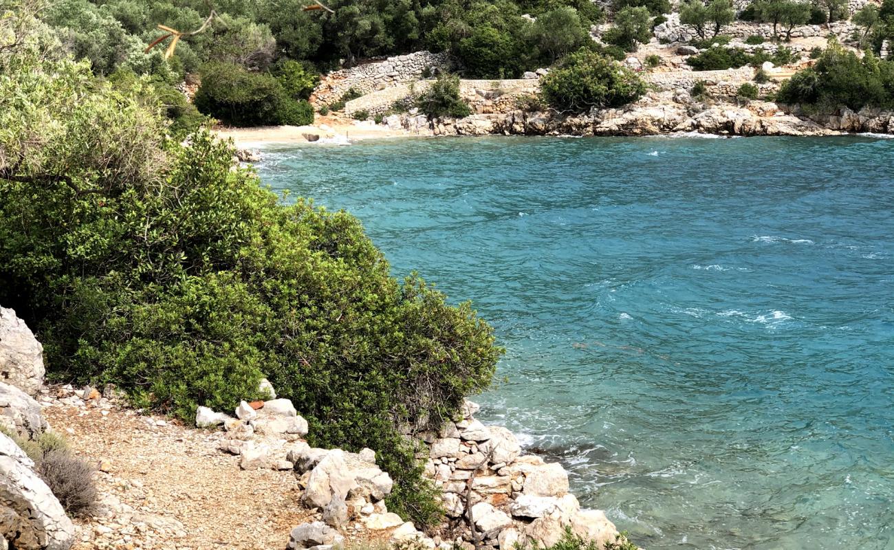 Kovacine beach II'in fotoğrafı küçük bej çakıl yüzey ile
