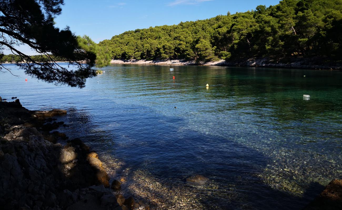 Mali Losinj II'in fotoğrafı taşlar yüzey ile