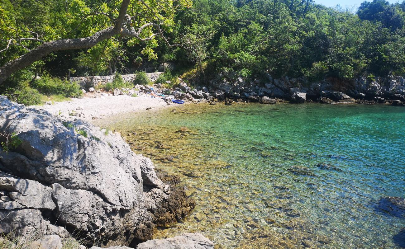 Linardici beach'in fotoğrafı hafif çakıl yüzey ile