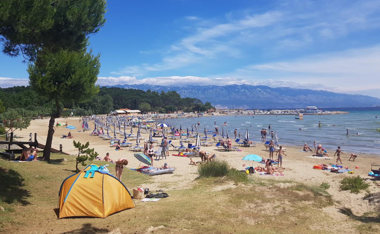 San Marino beach'in fotoğrafı parlak ince kum yüzey ile