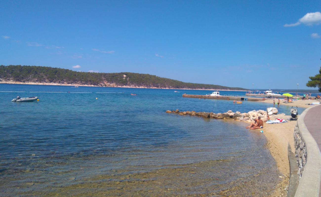 Barbat Vela Riva'in fotoğrafı parlak kum yüzey ile