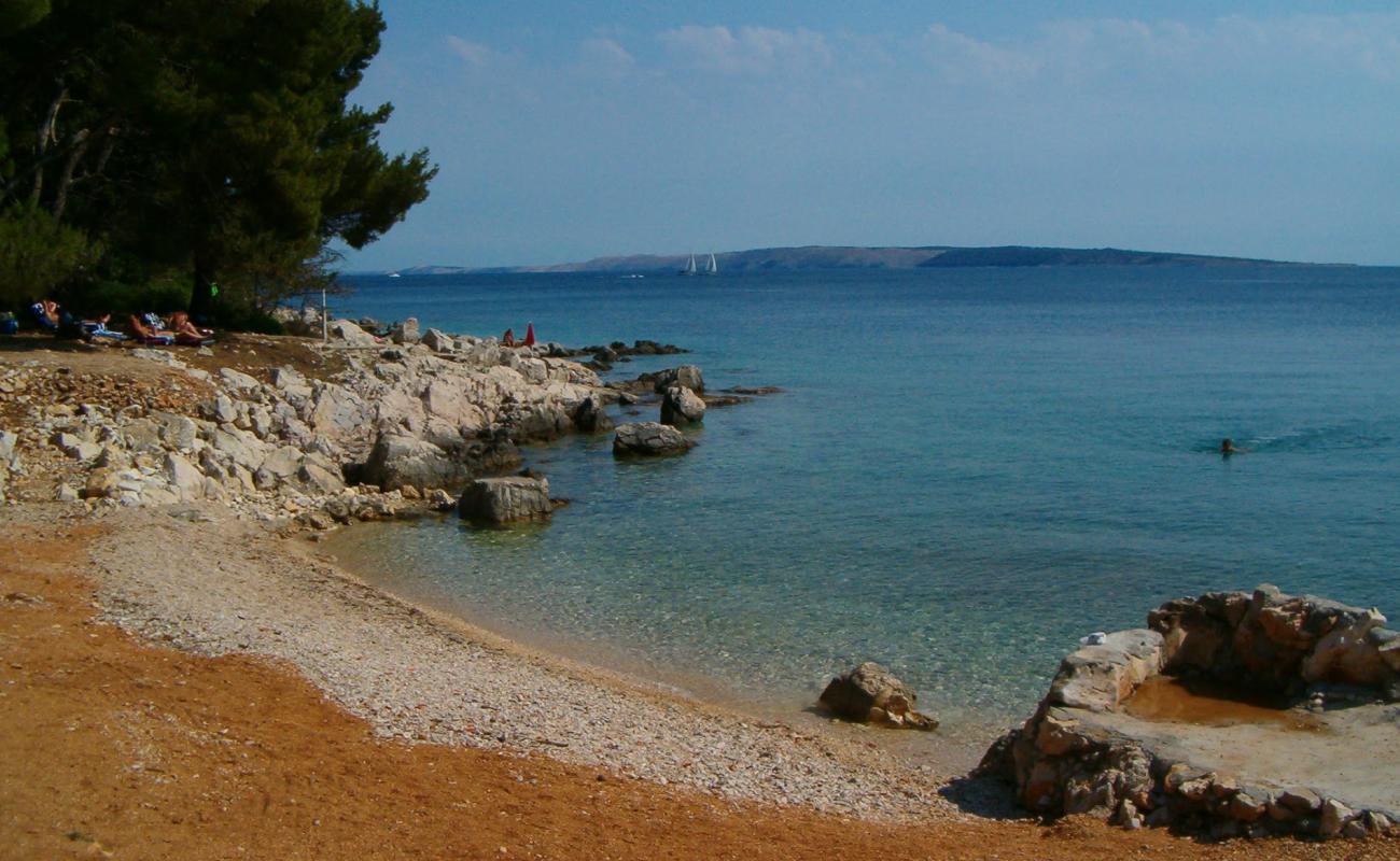 Kandarola beach'in fotoğrafı beyaz çakıl taş yüzey ile