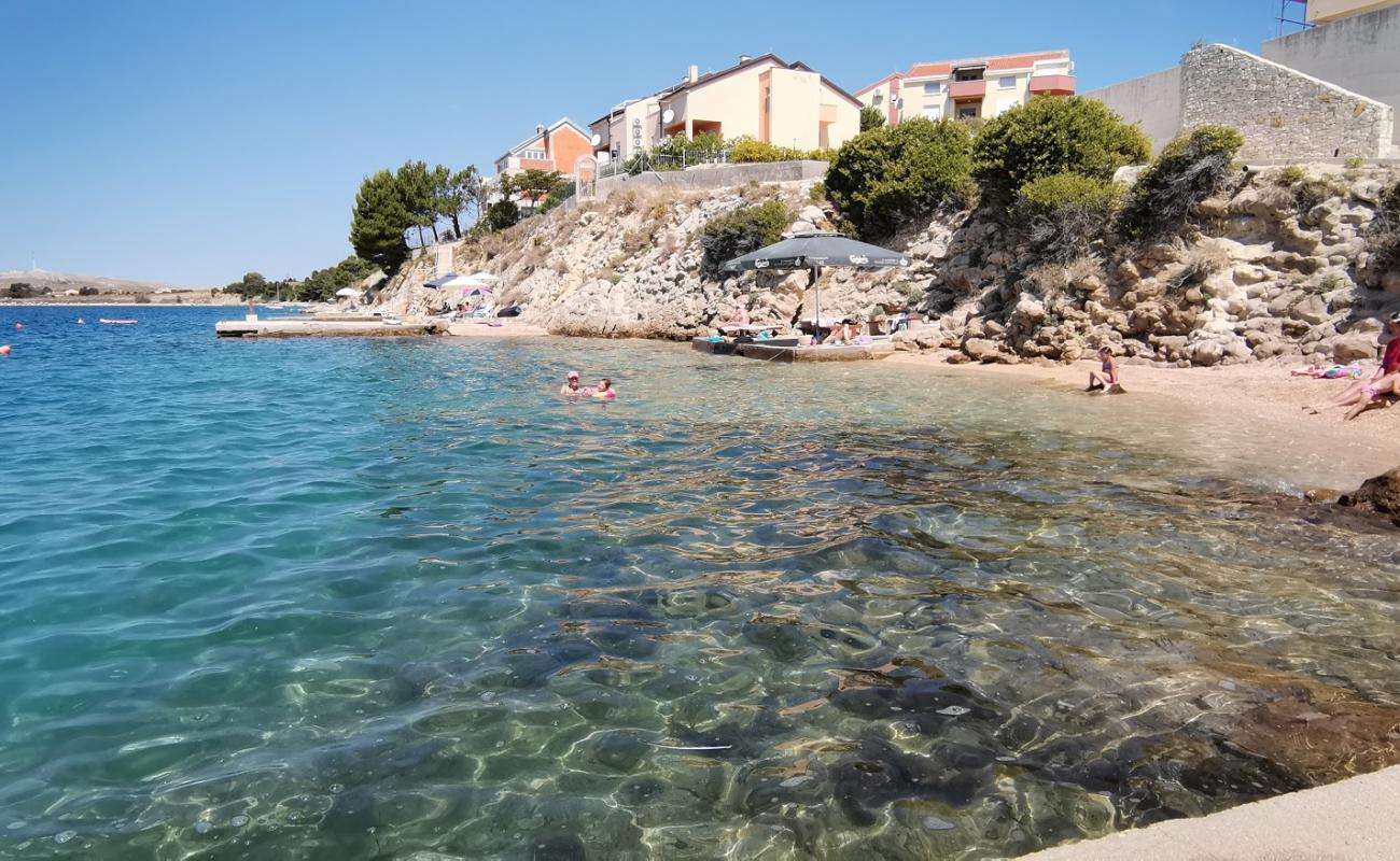 Krystian beach'in fotoğrafı küçük bej çakıl yüzey ile