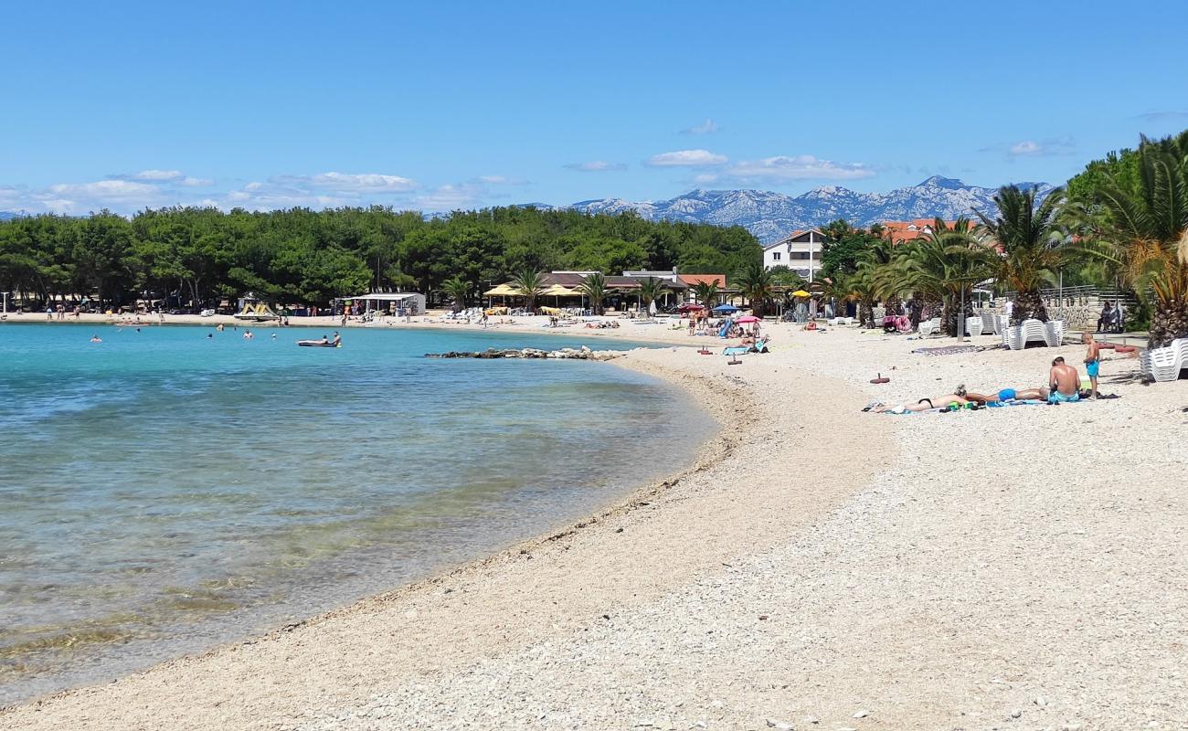 Dubrovnik beach'in fotoğrafı hafif ince çakıl taş yüzey ile