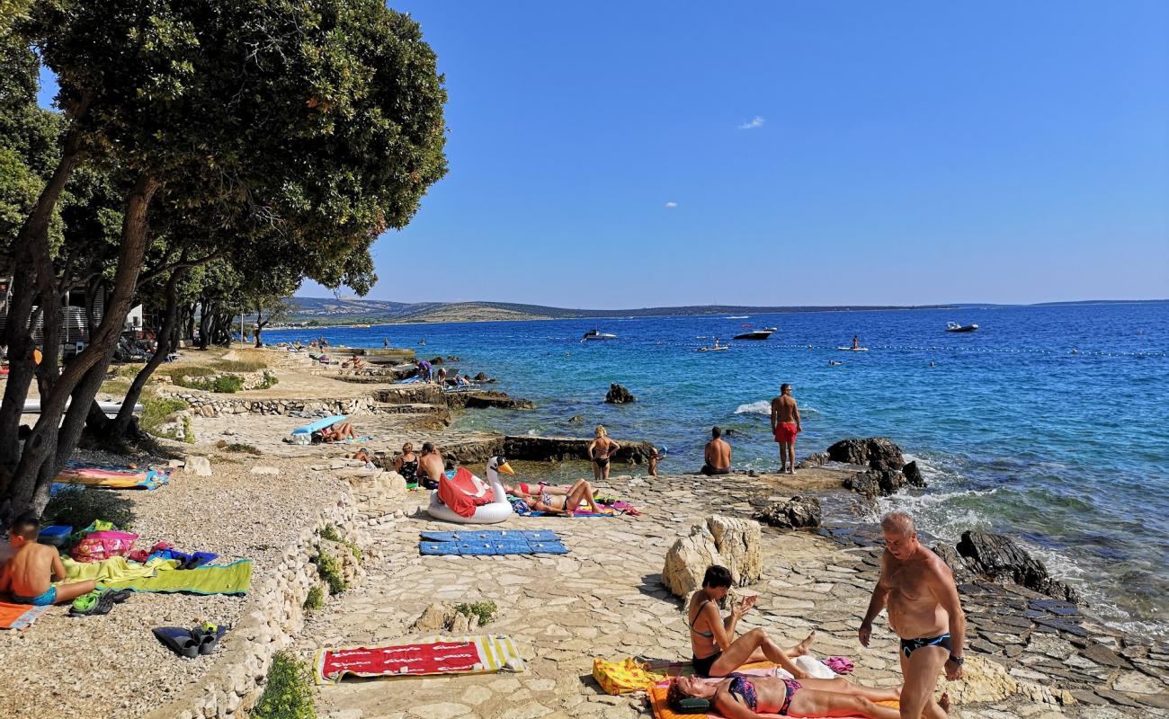 Scare beach'in fotoğrafı taşlar yüzey ile