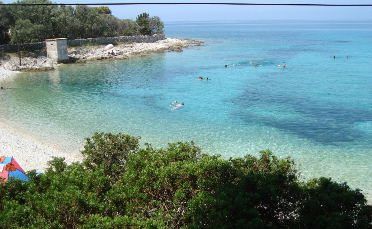 Silba beach II'in fotoğrafı bej çakıl yüzey ile