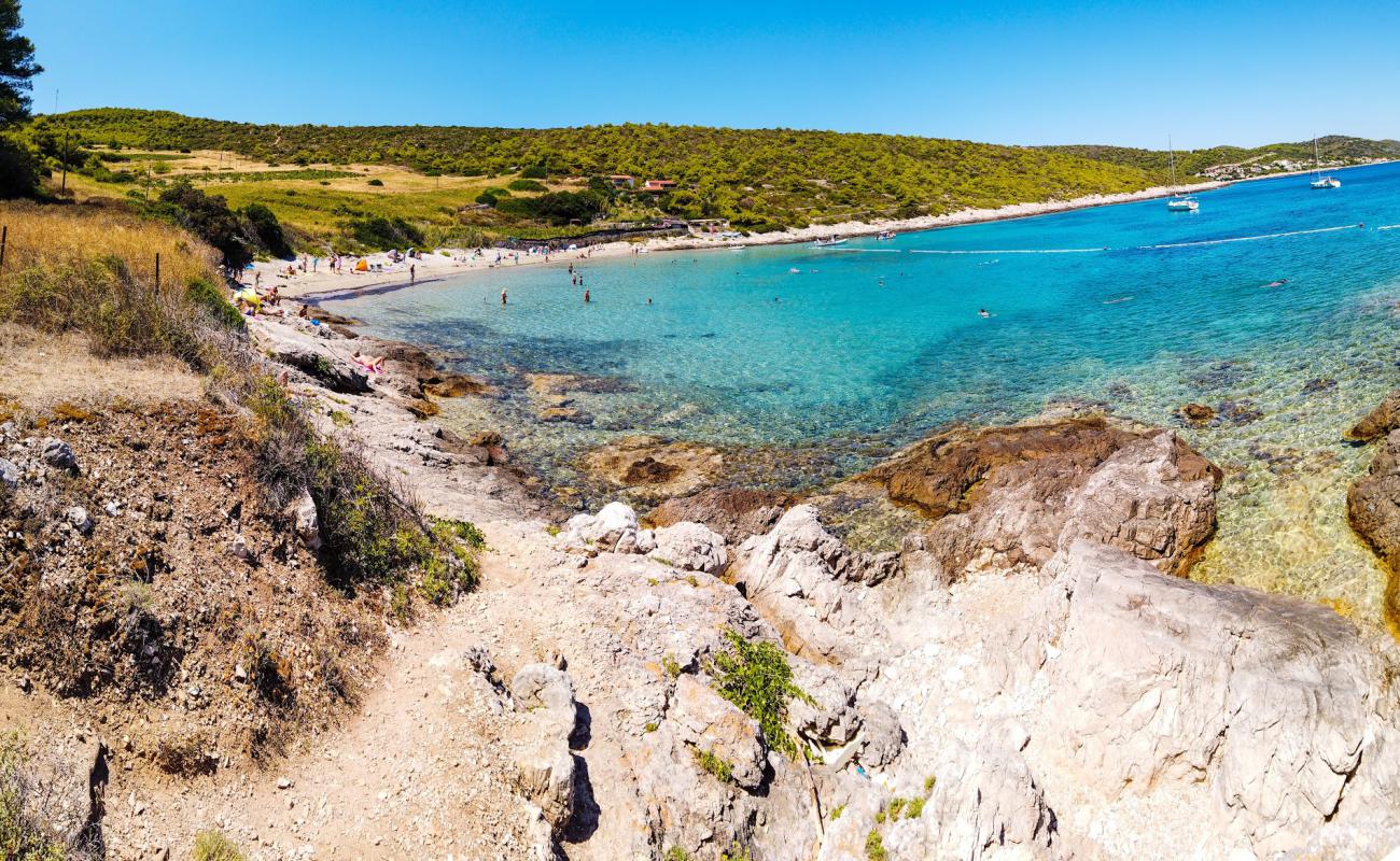 Zaglav beach'in fotoğrafı parlak kum yüzey ile