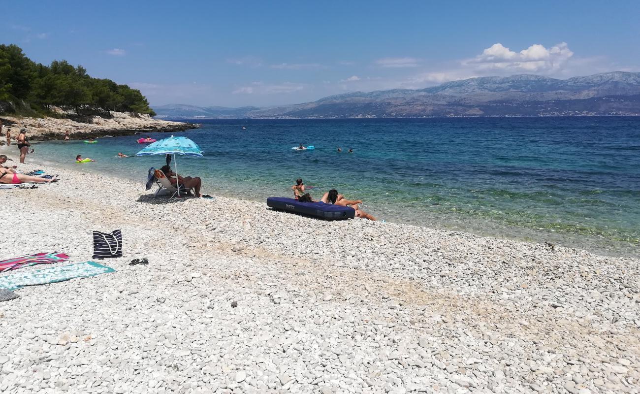 Babin Laz beach'in fotoğrafı bej çakıl yüzey ile