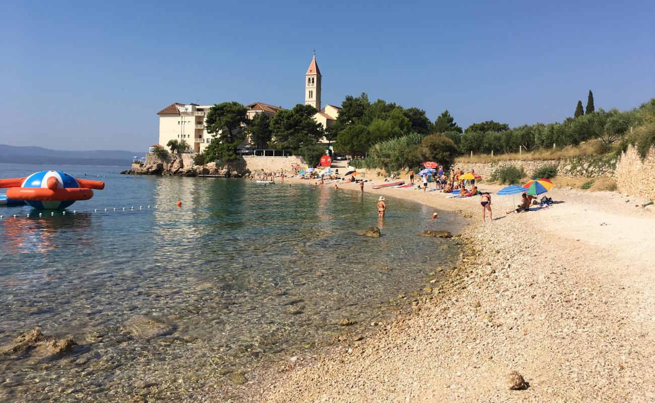 Martinica beach'in fotoğrafı hafif ince çakıl taş yüzey ile