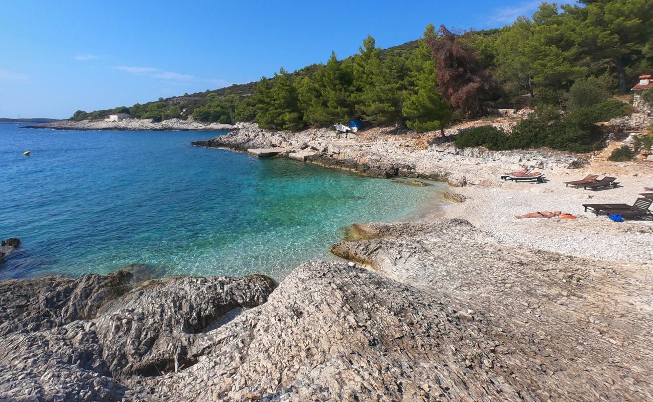 Robinson beach'in fotoğrafı beyaz çakıl taş yüzey ile