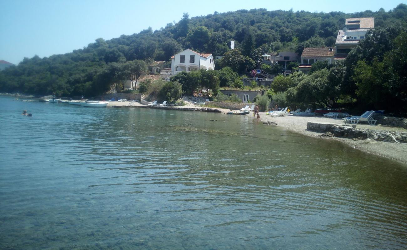 Vela Vrbovica II beach'in fotoğrafı hafif çakıl yüzey ile