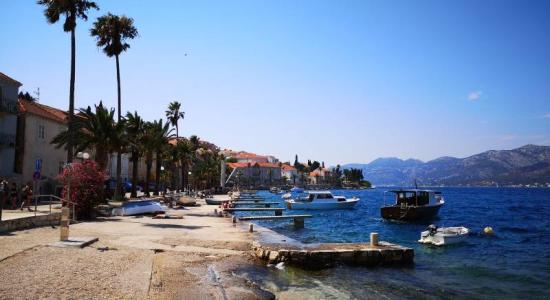 Luka Korculanska beach