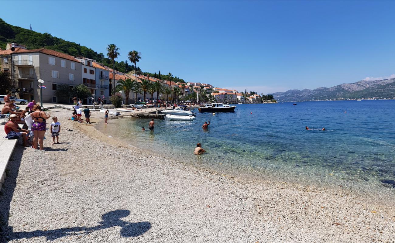 Luka Korculanska beach'in fotoğrafı vahşi alan