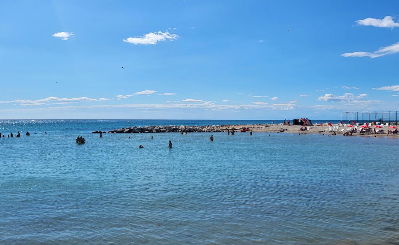 Umag Sand Beach'in fotoğrafı açık bej kum yüzey ile