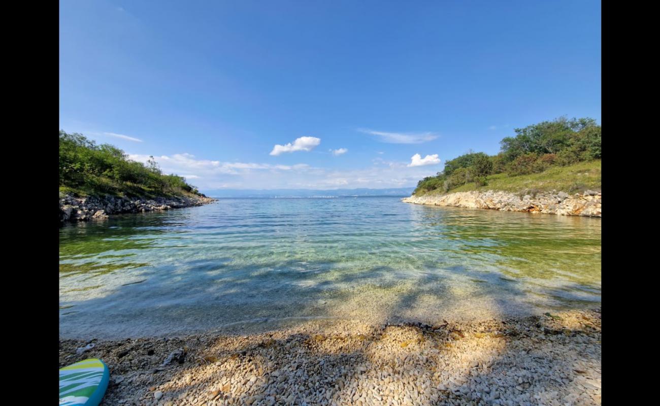 Porat Beach'in fotoğrafı gri çakıl taşı yüzey ile