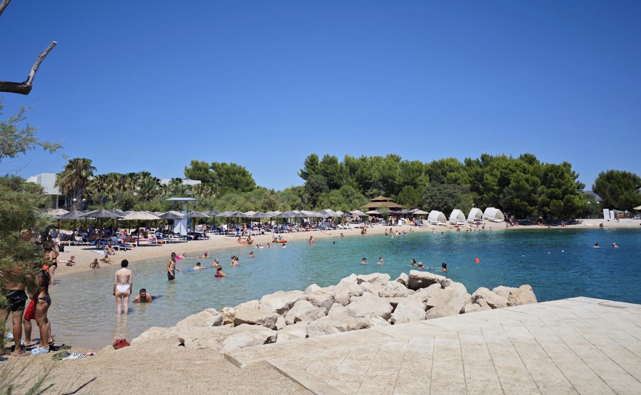 Hotel Ivan Beach'in fotoğrafı hafif ince çakıl taş yüzey ile