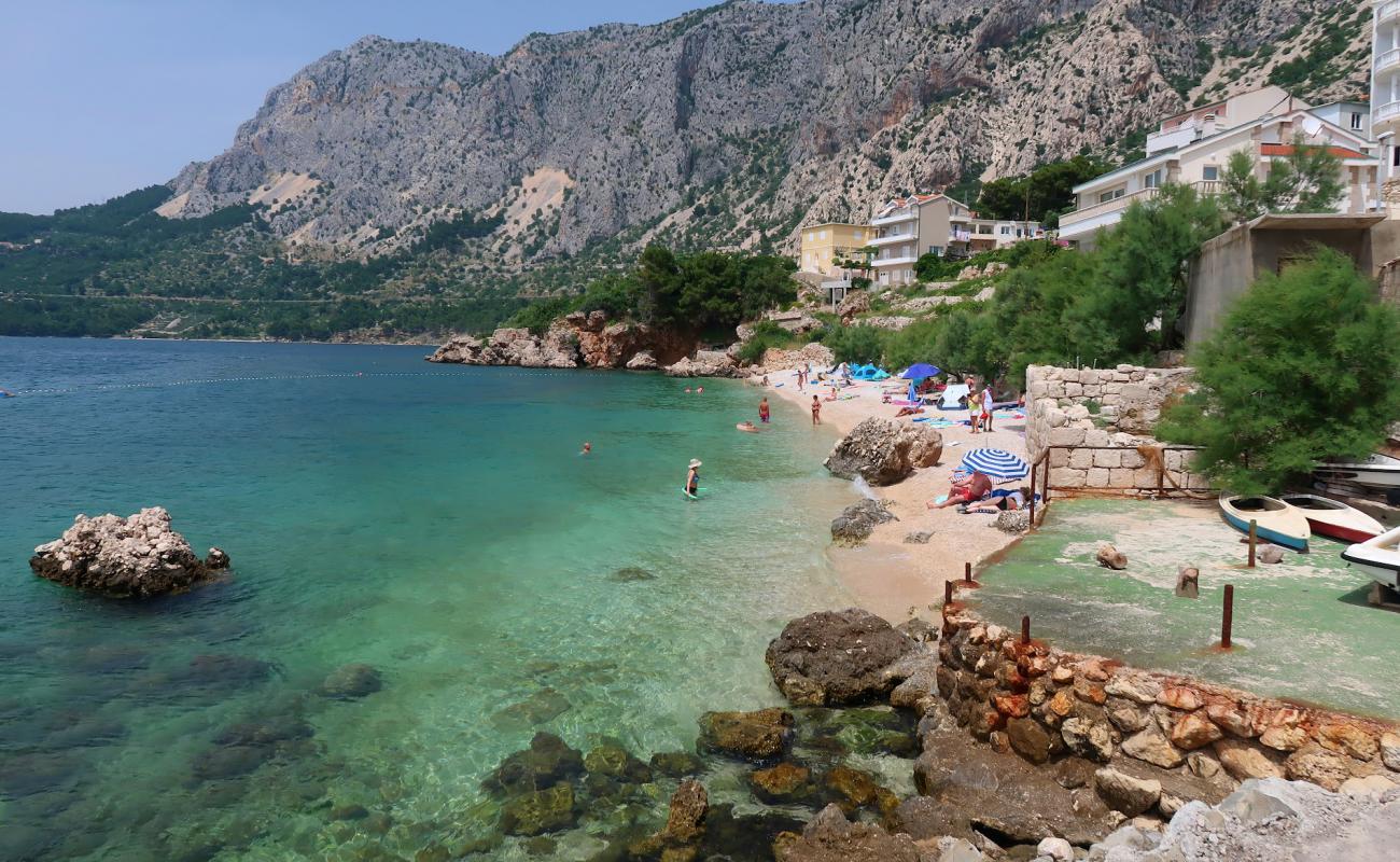 Beach Vodice'in fotoğrafı taşlar yüzey ile