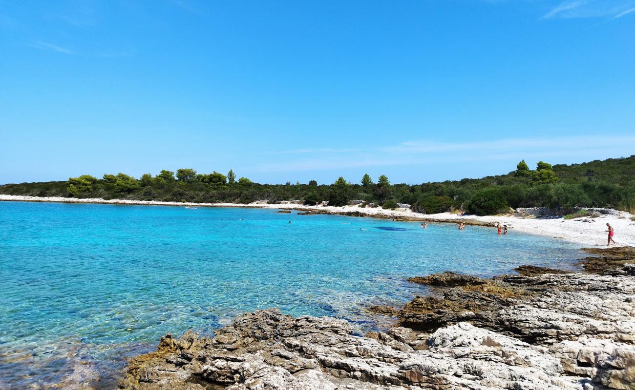 Beach pri Loviste'in fotoğrafı taşlar yüzey ile