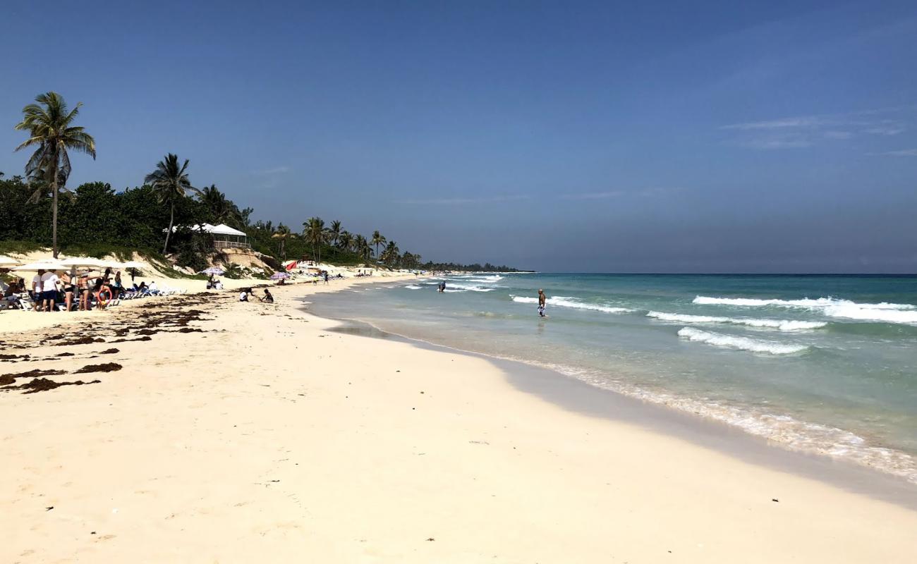 Playa St.Maria del Mar'in fotoğrafı i̇nce bej kum yüzey ile
