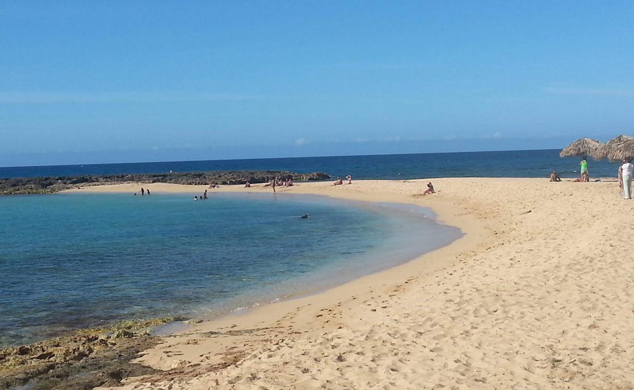 Punta Buren beach'in fotoğrafı parlak kum yüzey ile