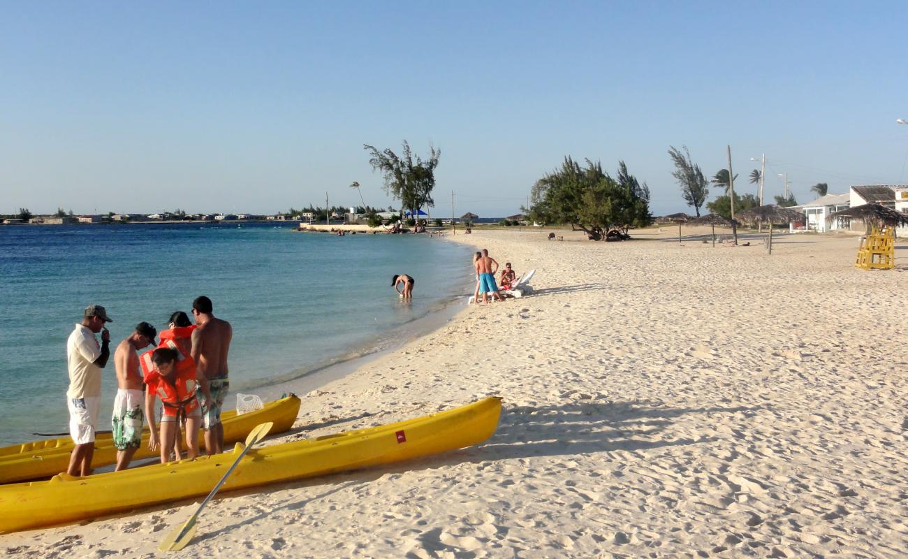 La boca beach'in fotoğrafı açık bej kum yüzey ile