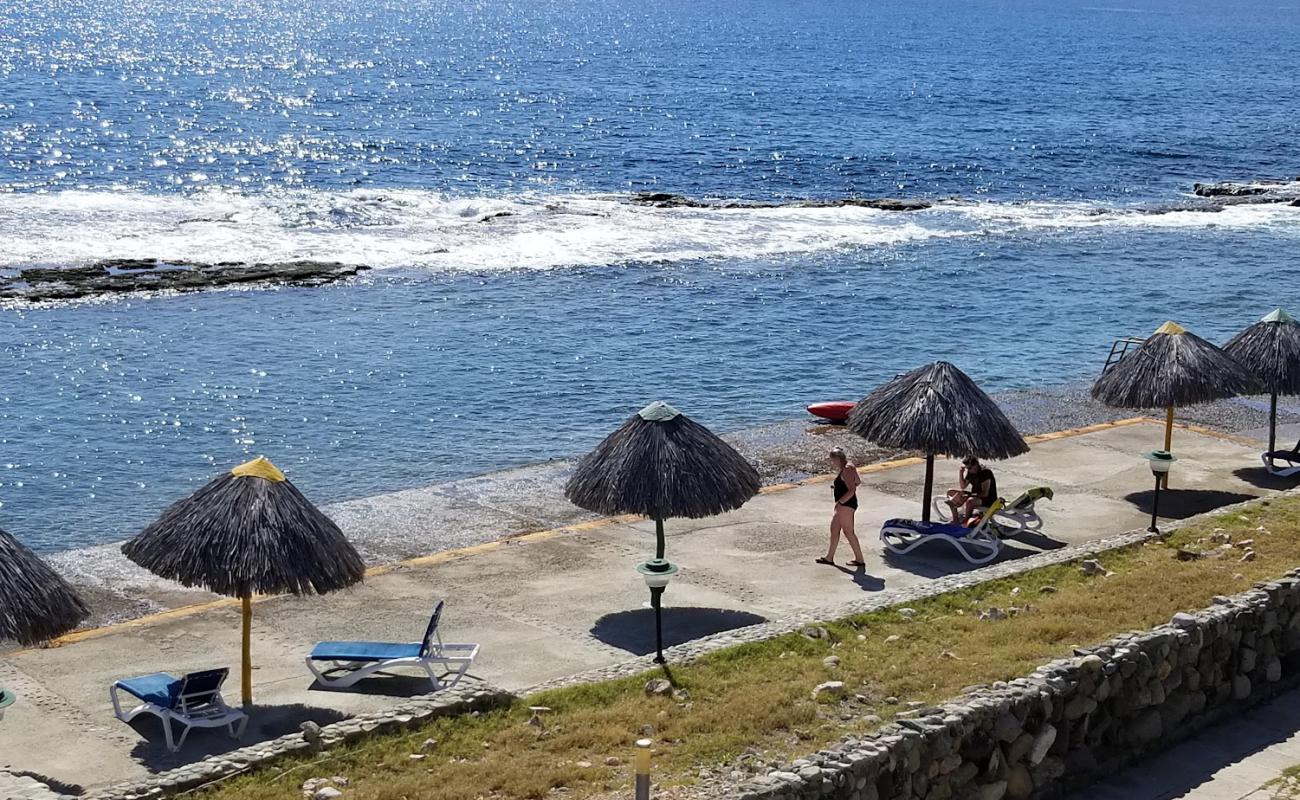 Playa de Sigua'in fotoğrafı beton kapak yüzey ile