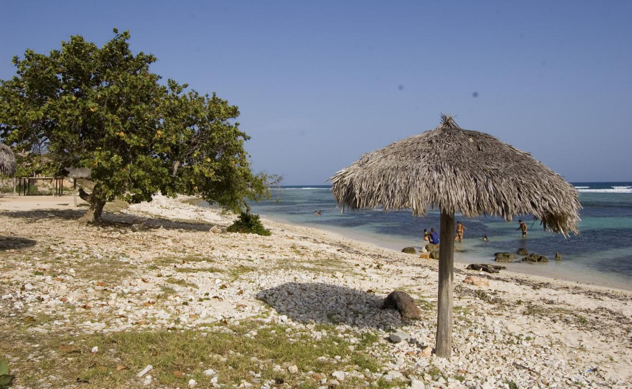 Playa de Americanas'in fotoğrafı bej kum ve kayalar yüzey ile