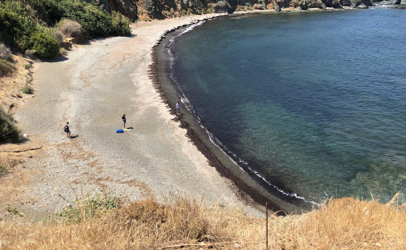 Paradise beach'in fotoğrafı gri çakıl taşı yüzey ile