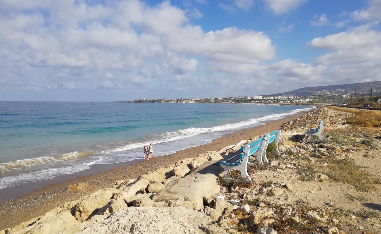 Potima beach'in fotoğrafı gri kum ve çakıllar yüzey ile