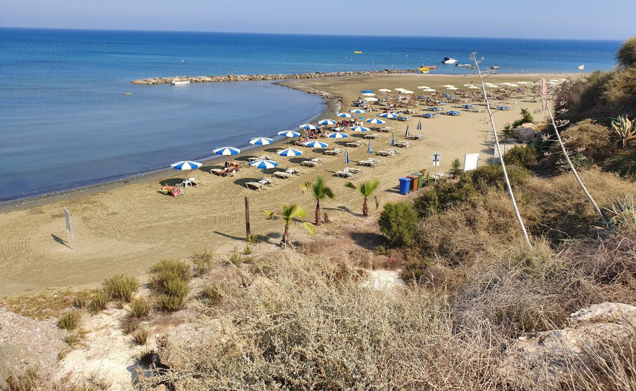 Faros beach'in fotoğrafı gri kum yüzey ile