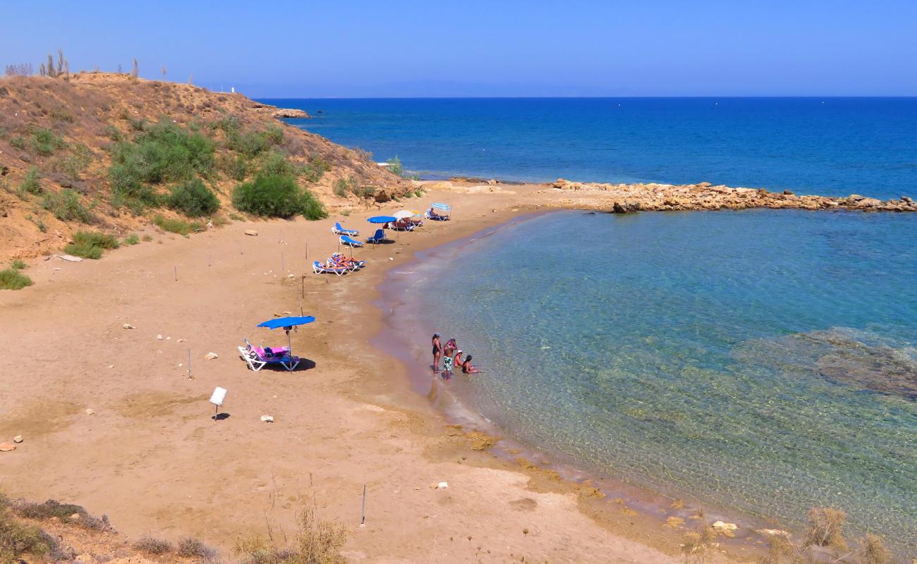 Paralimni Sands'in fotoğrafı parlak kum yüzey ile