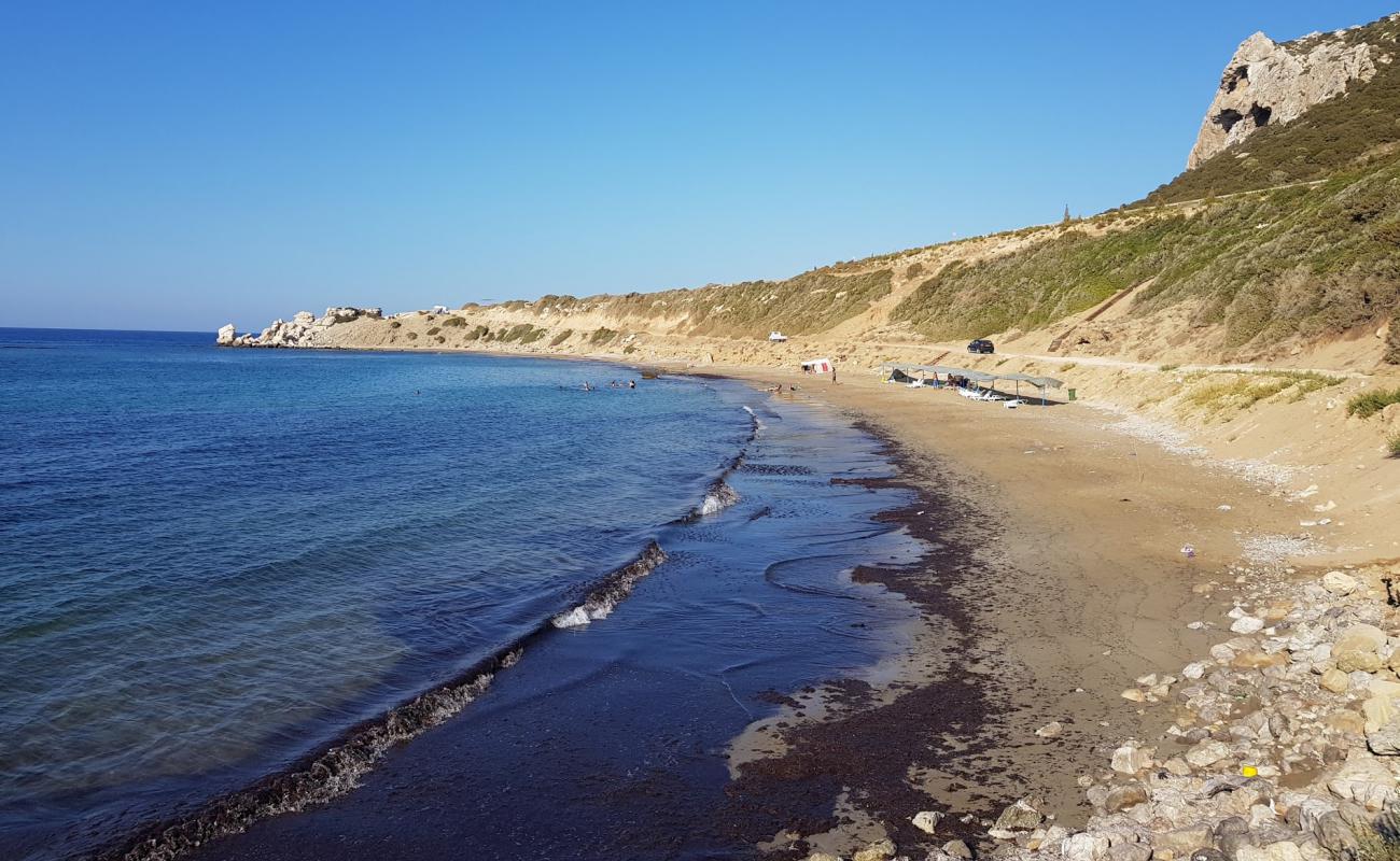 Hifzi karavan'in fotoğrafı parlak kum yüzey ile