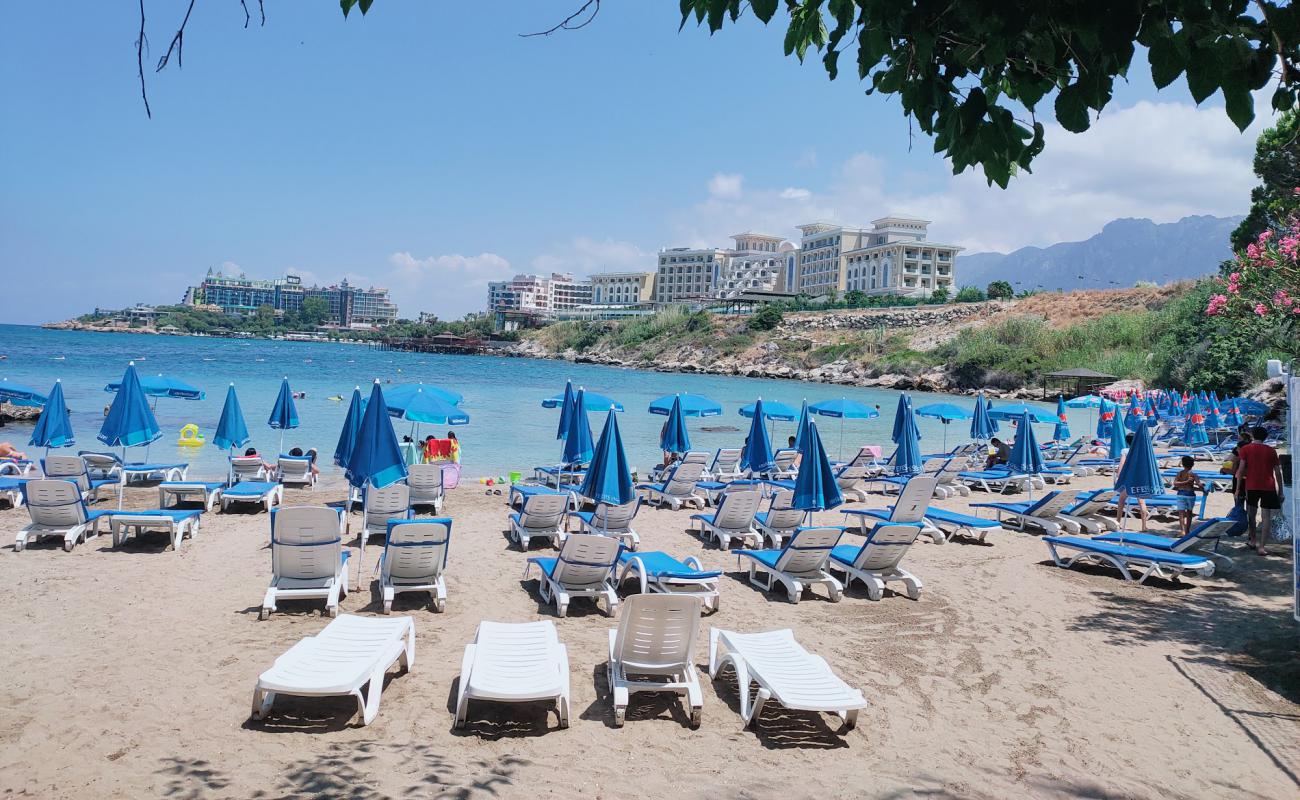 Denizkizi beach III'in fotoğrafı parlak kum yüzey ile