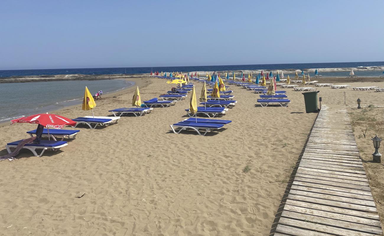 Livana Beach'in fotoğrafı açık bej kum yüzey ile