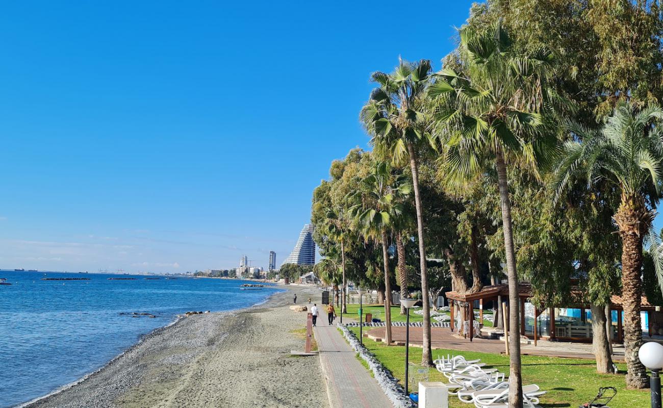 Onisilos Beach'in fotoğrafı gri kum yüzey ile