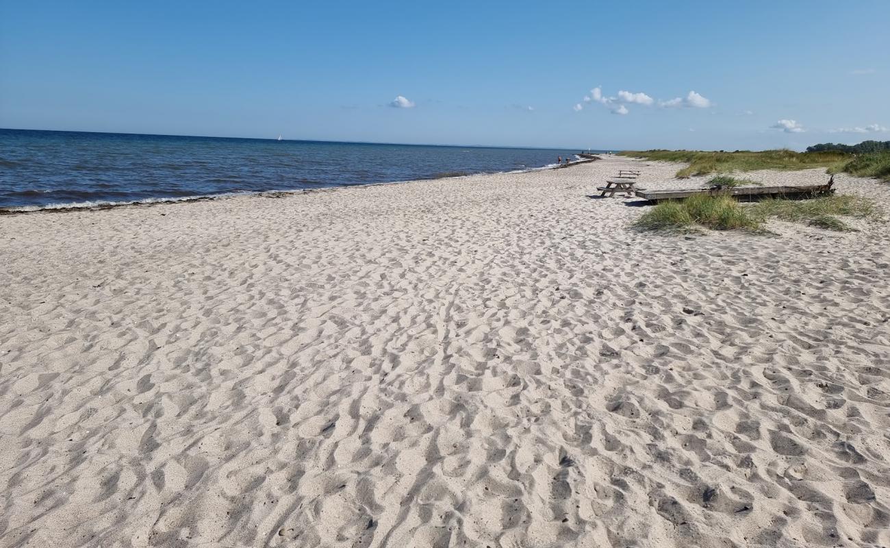 Kobingsmark Beach'in fotoğrafı açık bej kum yüzey ile