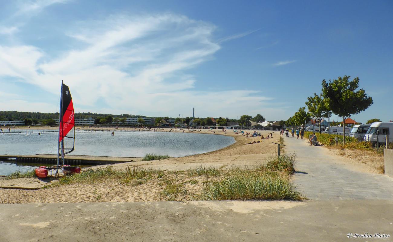 Aabenraa Beach'in fotoğrafı açık bej kum yüzey ile