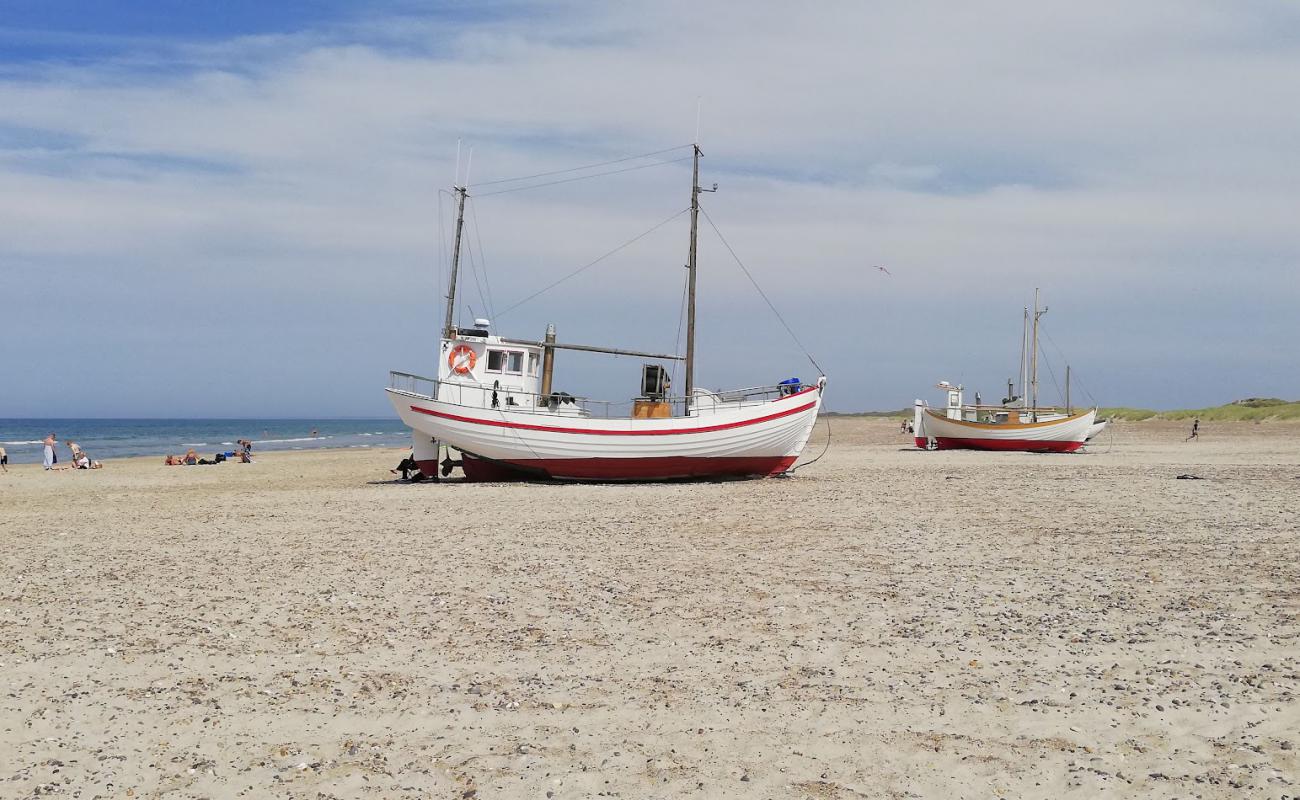 Slette Beach'in fotoğrafı çakıl ile kum yüzey ile