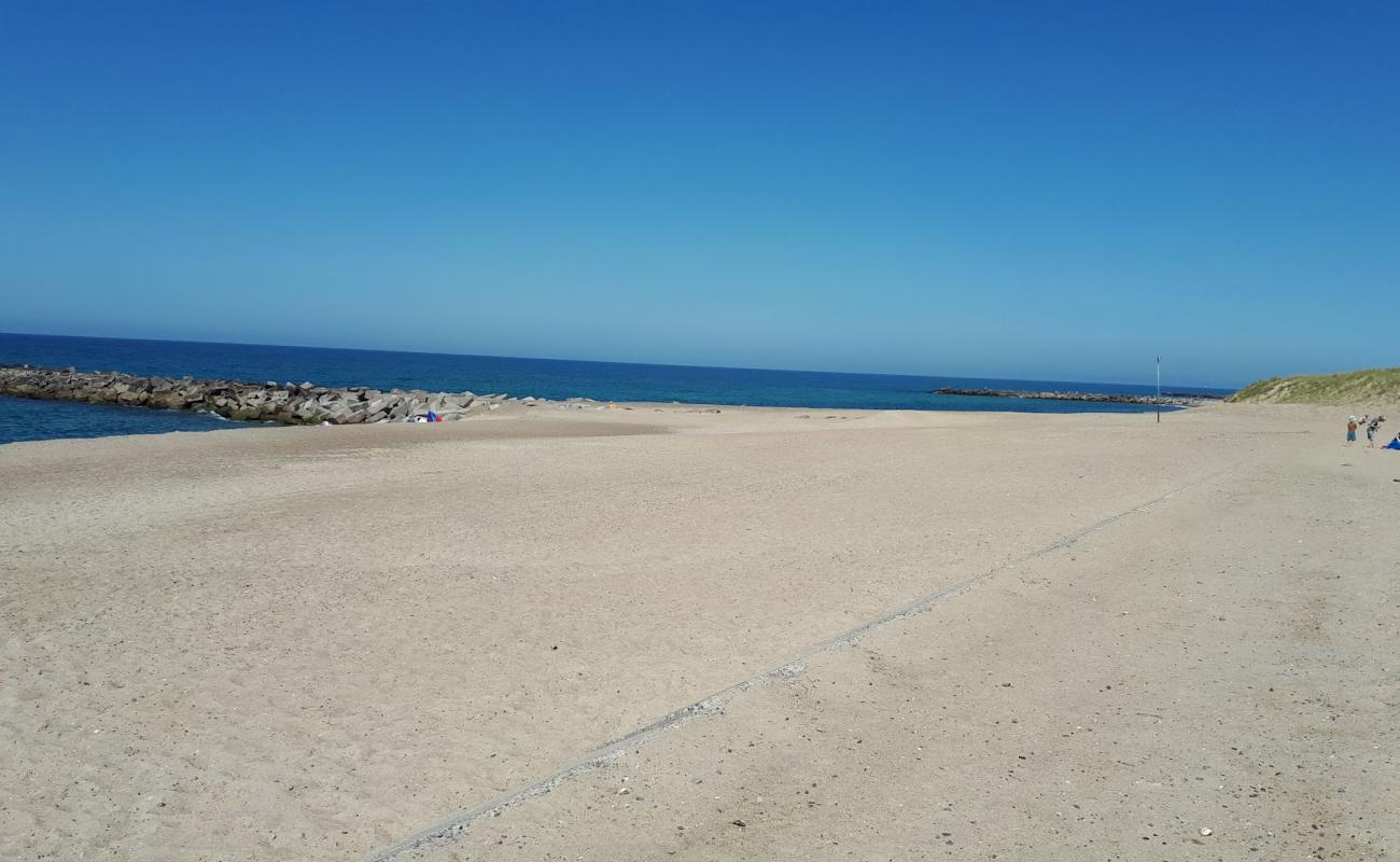 Agger Tange Beach'in fotoğrafı parlak kum yüzey ile