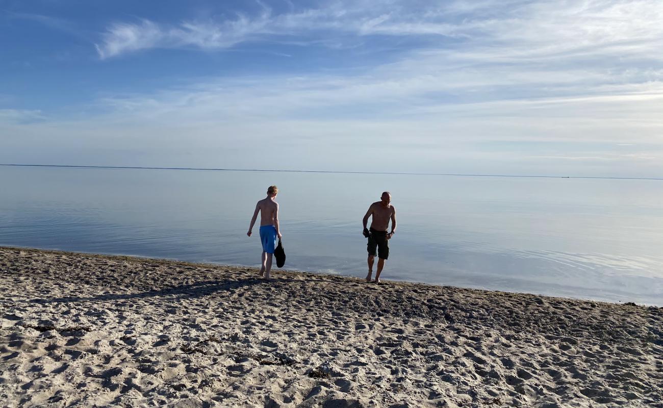 Brydegard Beach'in fotoğrafı açık bej kum yüzey ile