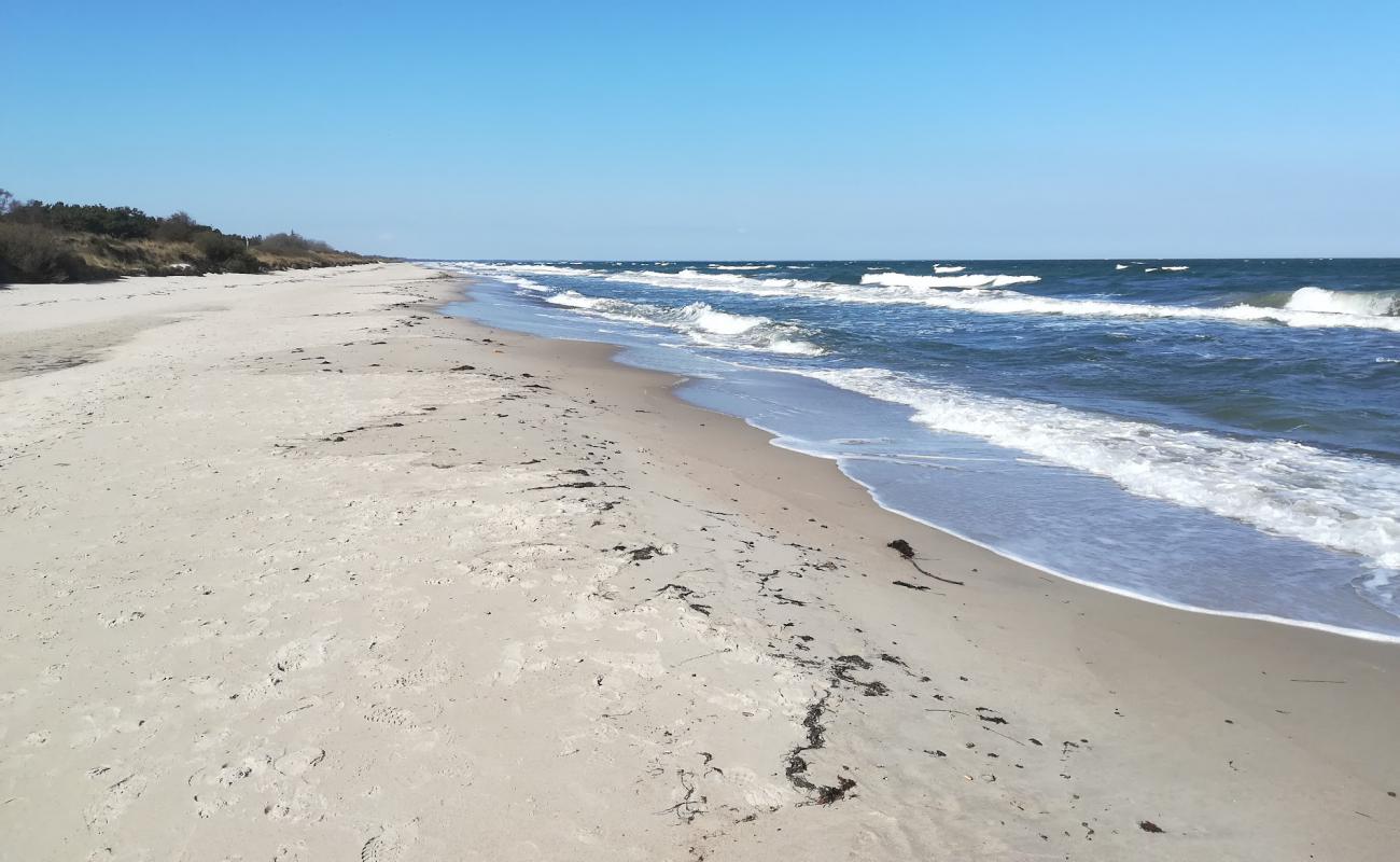 Gedesby Beach'in fotoğrafı açık bej kum yüzey ile