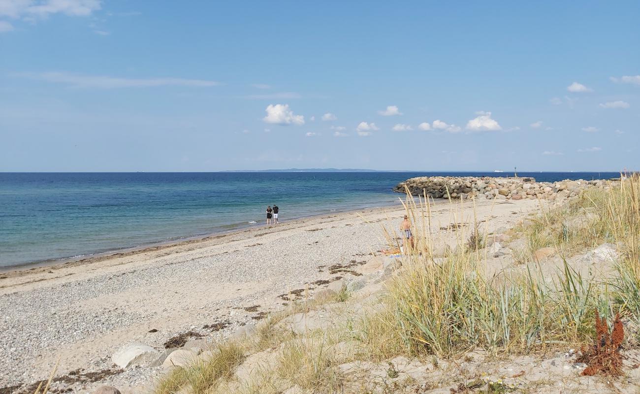 Gilleleje Beach'in fotoğrafı çakıl ile kum yüzey ile