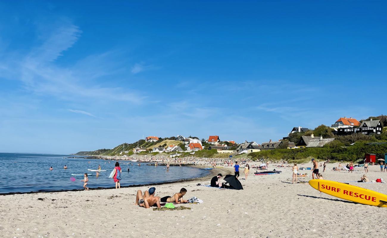 Tisvildeleje Beach'in fotoğrafı parlak kum ve kayalar yüzey ile