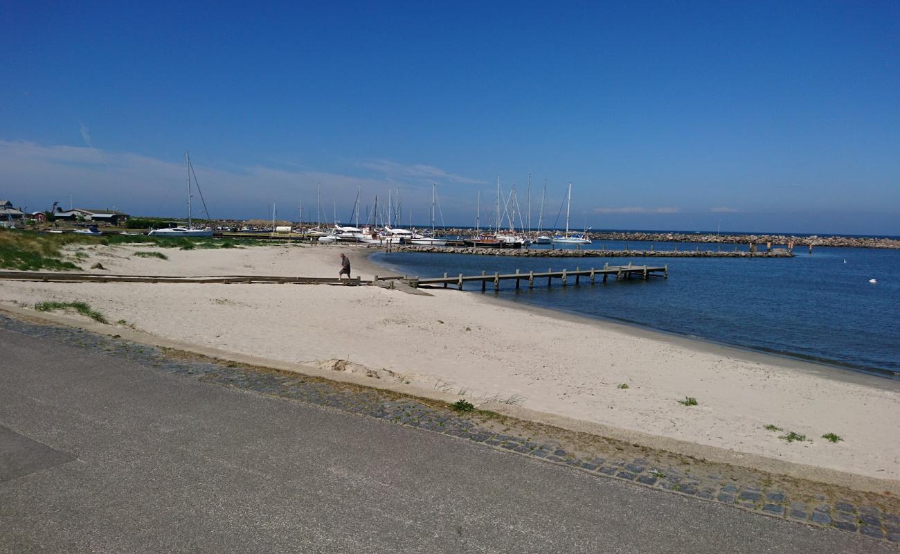 Norrekaas Strand'in fotoğrafı açık bej kum yüzey ile