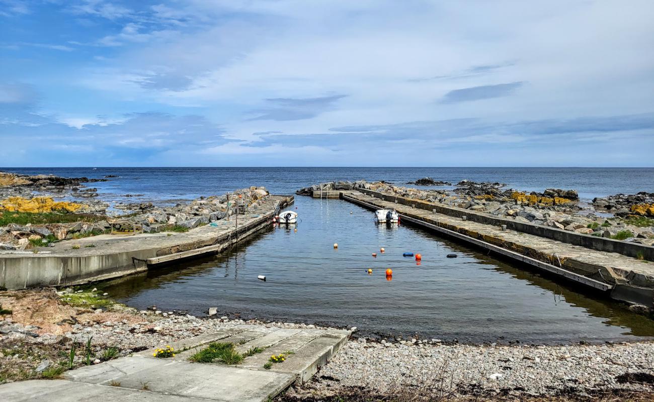 Bolshavn Havn Beach'in fotoğrafı taşlar yüzey ile