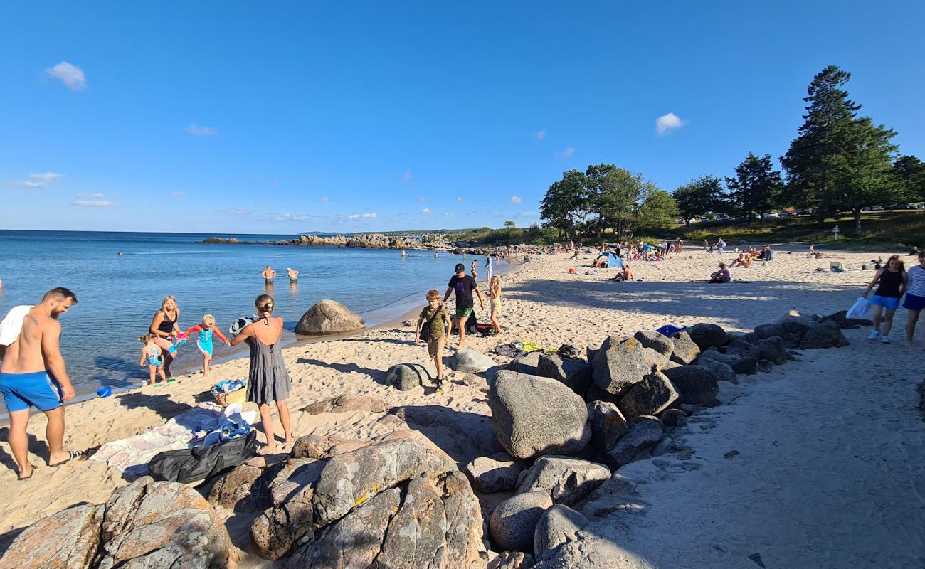 Sandkas Strand'in fotoğrafı açık bej kum yüzey ile