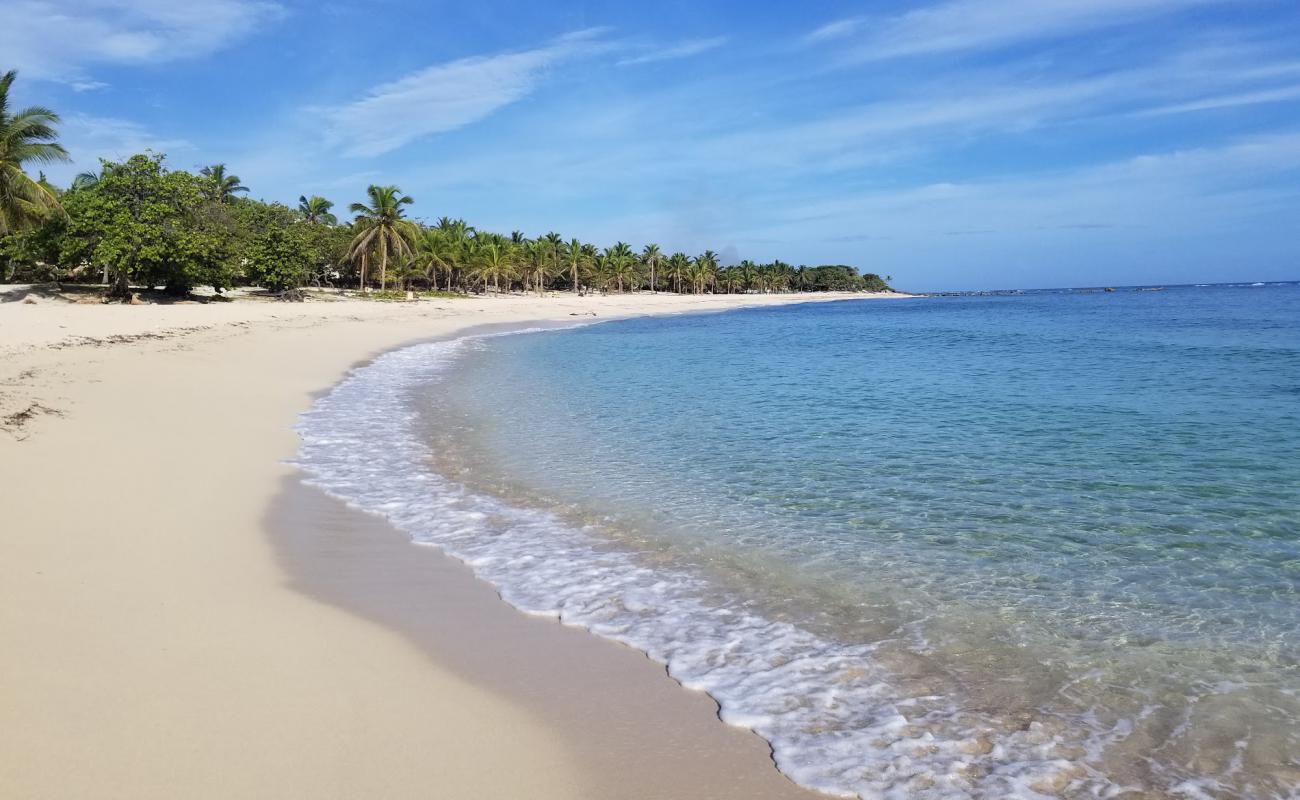 Playa Grande Luperon'in fotoğrafı i̇nce bej kum yüzey ile