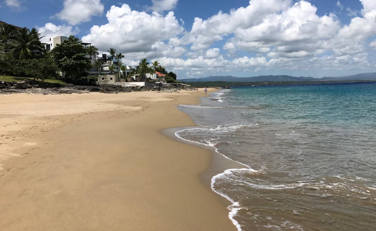 Playa Imbert'in fotoğrafı i̇nce bej kum yüzey ile