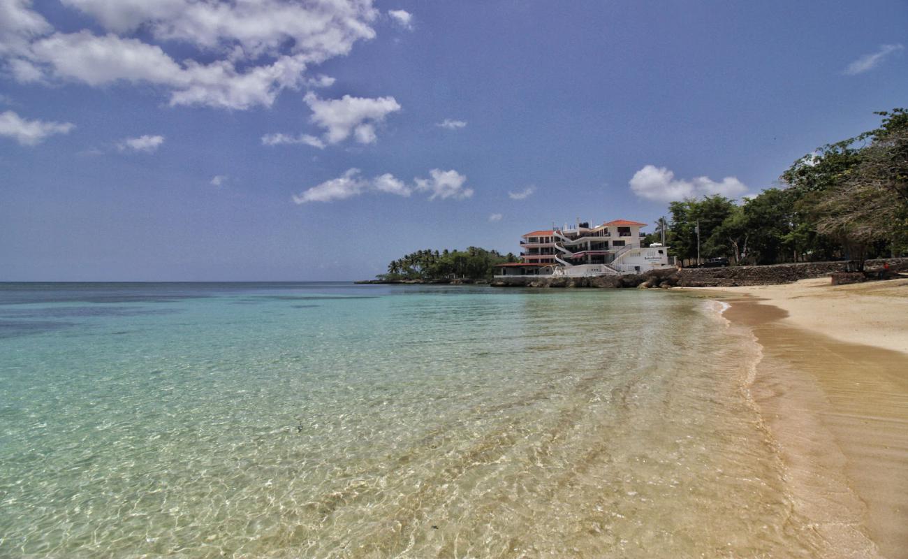 Playa Los Mino'in fotoğrafı i̇nce bej kum yüzey ile