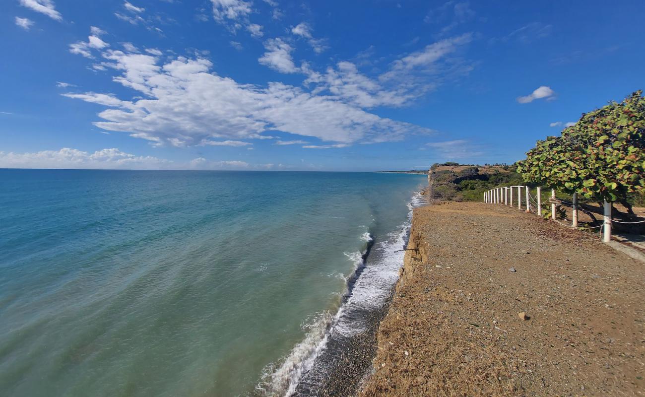 Playa Matanzas'in fotoğrafı küçük gri çakıllar yüzey ile